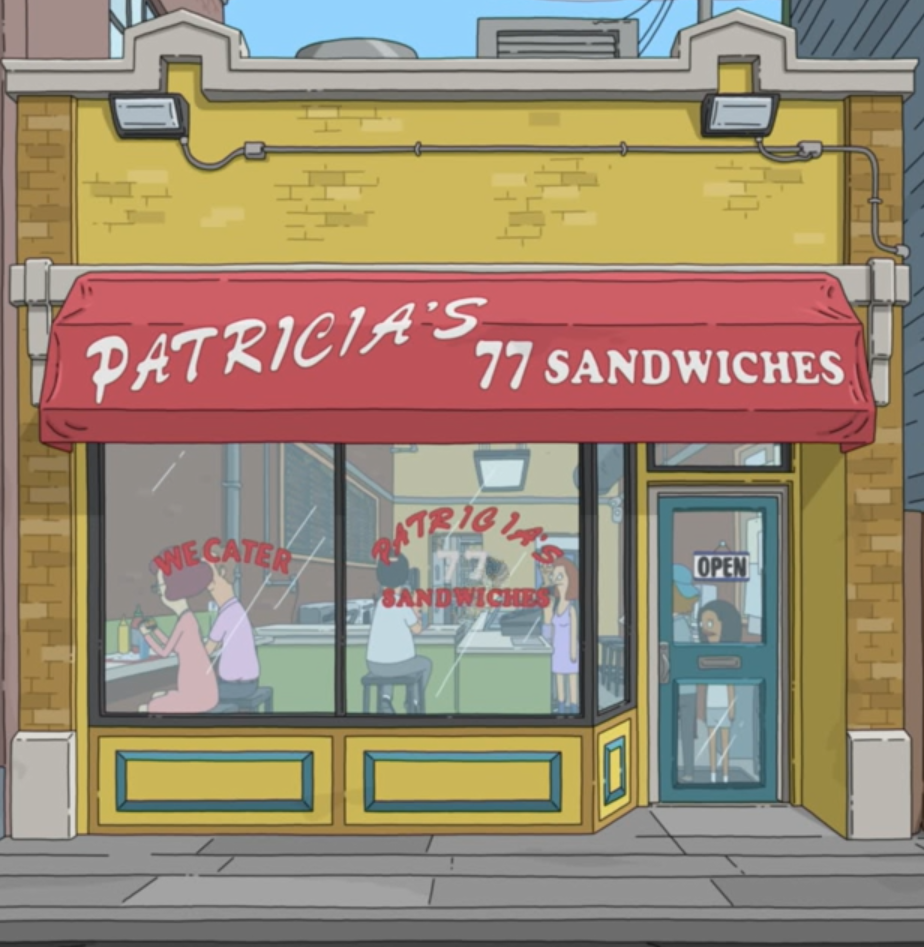 Patricia's 77 Sandwiches Bob's Burgers Wiki Fandom