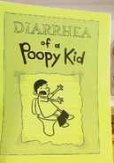 Gene on the script cover of "Diarrhea of a Poopy Kid."