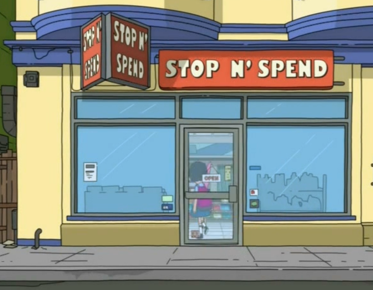 Stop n' Spend | Bob's Burgers Wiki | Fandom