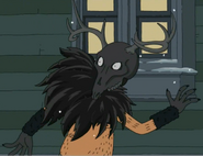 Bob Belcher portraying The Bleaken
