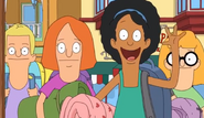 Harley and other fourth-graders coming to Louise's slumber party. ("Slumber Party")