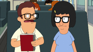 Henry and Tina as field trip partners. ("Carpe Museum")