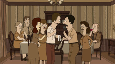 Gustavo Maria Claudia Burt Joey Tony Paulina Daniela s12e20