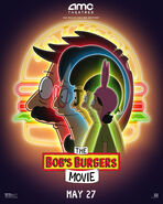 The Bobs Burgers Movie AMC Poster