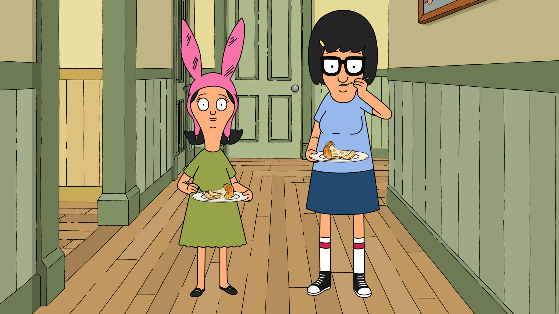 Bob's Burgers Tina I Love Butts Hooded Dress