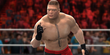 wwe 2k14 brock lesnar cover