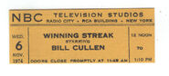 Winning Streak (November 06, 1974)