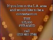 $25,000 Pyramid Ticket Plug