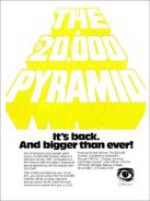 The $20,000 Pyramid ad