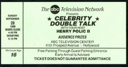 Celebrity Double Talk (September 28, 1986)