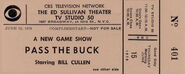 Passthebuck Ticket