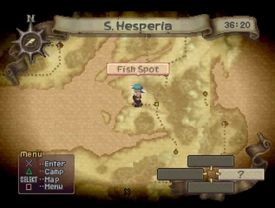 "?" area between highway and , leave to the west