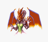 Rudra SNES Transformation.png (10 KB) Ryu's Rudra transformation in the SNES version of Breath of Fire.