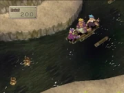 The raft minigame.