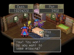 You can always try to bet the complete pot for the next game...