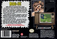 US SNES Breath of Fire rear boxart.