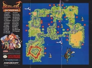 World map poster included in the box.