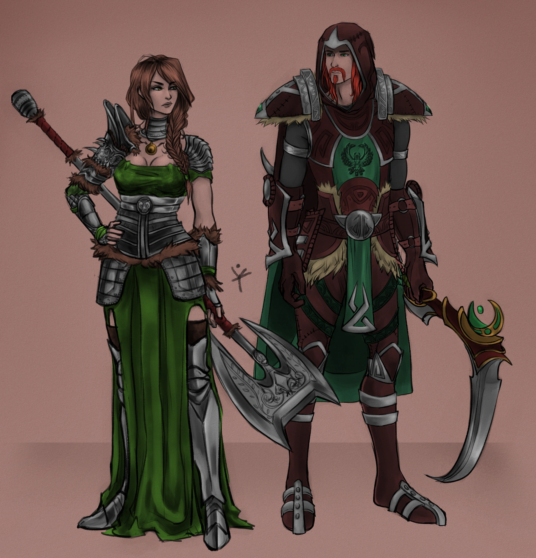 Siegrun an Gabhatine | Blades of Greymane Wiki | Fandom, image size:1800x1875