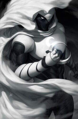 Moon Knight Vol 9 25 Artgerm Variant Textless