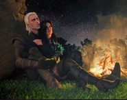 Geralt and Yennefer