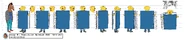 Mr. Peanutbutter Notebook Model Sheet
