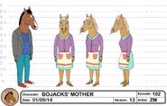 Beatrice Horseman model sheet