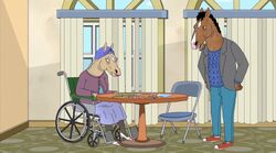 S4E5 BoJack annoyed at Beatrice