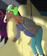 Helmet and suspension wire, Let's Find Out