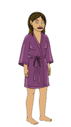 Purple Dressing Gown/Robe