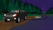 BoJack hits a deer