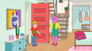 Kevin shows up at Princess Carolyn's apartment to explain himself.