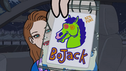 Congragulating BoJack on getting a string of heroin named after him