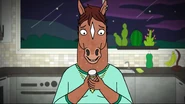 Hollyhock discovers BoJack's painkillers and fears that they were slipped into her food