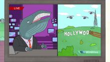 Hollywoo news tv bojack