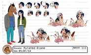 S1E11 Mutated Diane Model Sheet 2