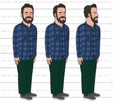 Peter Merryman Model Sheet