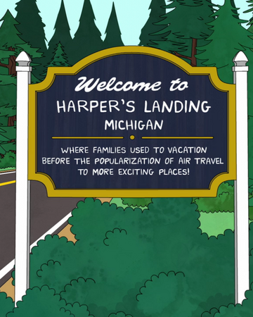 Harper S Landing Michigan Bojack Horseman Wiki Fandom
