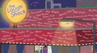 The exterior of The Laugh Shack