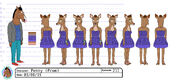 Penny prom model sheet