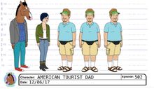 TouristDadModelSheet