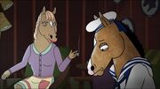 S2E1 Beatrice glaring at BoJack