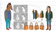 Kelsey purse model sheet