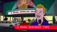 A Ryan Seacrest Type at the Golden Snowflake Awards