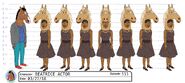 BEATRICE ACTOR ModelSheet