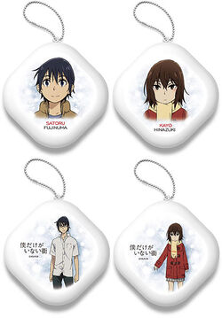 Erased Boku dake ga Inai Machi Satoru Fujinuma Kayo Hinazuki Yashiro Gaku  acrylic stand figure model cake topper anime