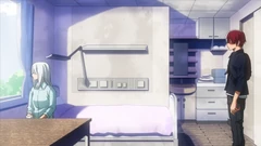 Shoto visita sua mamma