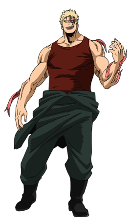 Muscular anime