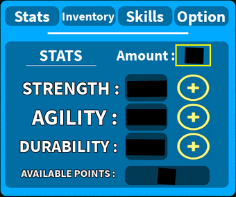 Stats Boku No Roblox Remastered Wiki Fandom - all code in boku no roblox wiki