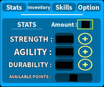 Stats Boku No Roblox Remastered Wiki Fandom - boku no roblox code 2019 wiki