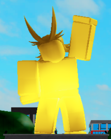 roblox logo statue